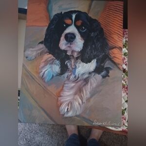 Custom Dog  Canvas
